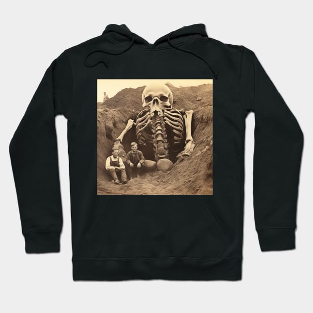 The big skull. Conspiracy Theory Hoodie by AviToys